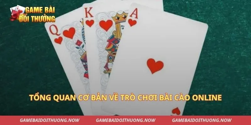 Tổng quan cơ bản về trò chơi bài cào online