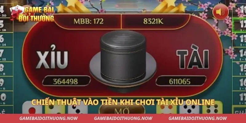 Chiến thuật vào tiền khi chơi tài xỉu online